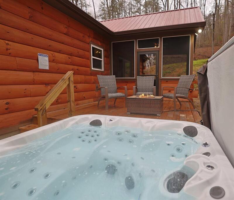 Rustic Modern Cabin With Hot Tub Near Rafting And Great Smokey Mountains Bryson City Zewnętrze zdjęcie