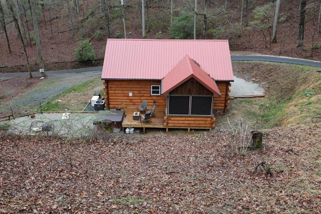 Rustic Modern Cabin With Hot Tub Near Rafting And Great Smokey Mountains Bryson City Zewnętrze zdjęcie